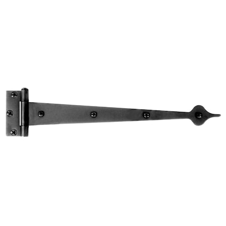 Acorn Mfg Acorn 17.75 in. L Black Strap Hinge AI8BP